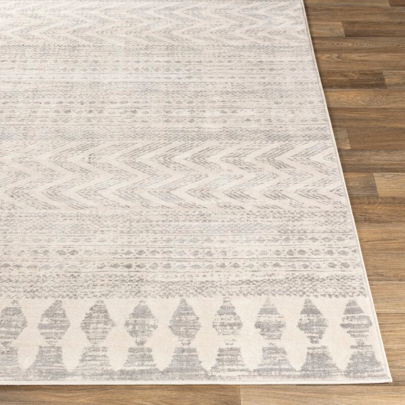 Zephyr Stripe Rug Square 6'7"