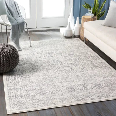 Havennest Caspian Aria Oriental Rug (Off-White - 9'10 x 14')