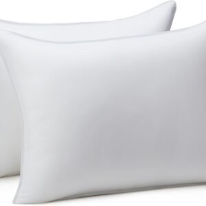 2-Pack Down Alternative Pillows Medium Density