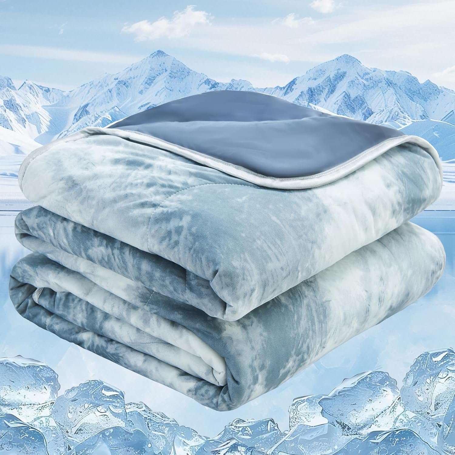 Double-Sided Cooling Bed Cover