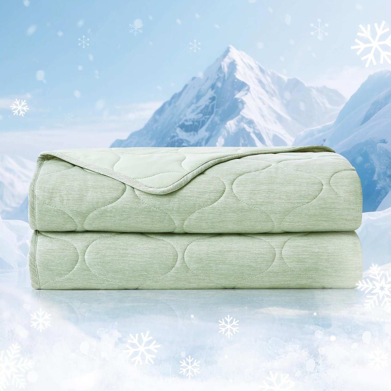 Double-Sided Reversible Cooling Throw