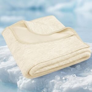 Lightweight Cooling Throw for Night Sweats