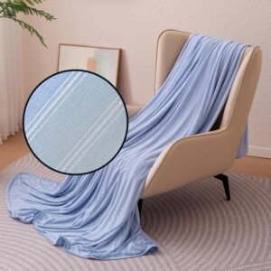 Striped Reversible Cooling Throw